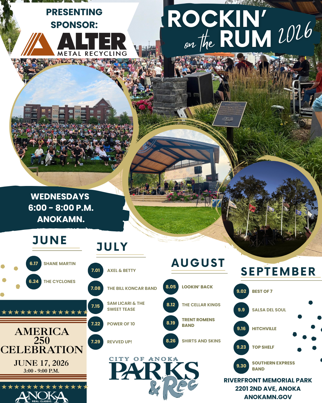 2026 Concert Line up